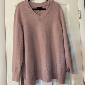Pink oversized sweater